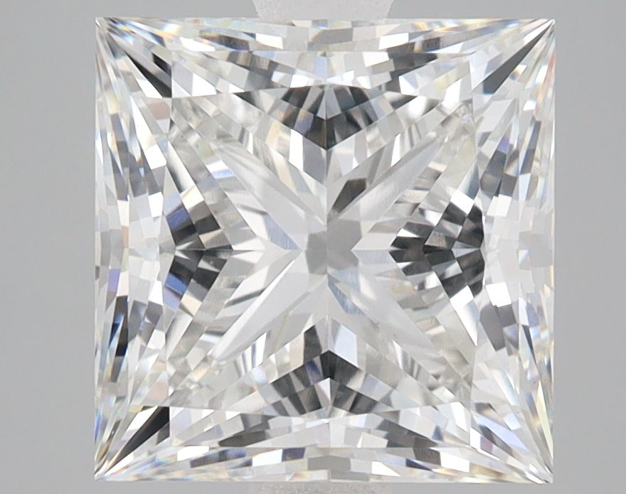 4.56 ct. princess Lab Grown Diamond front image