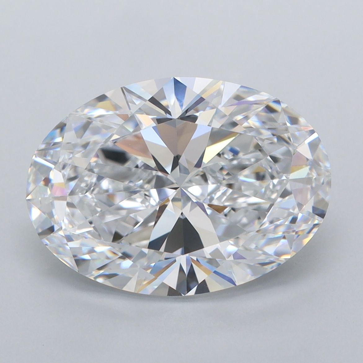 4.67 ct. oval Lab Grown Diamond front image