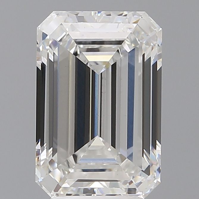 4.01 ct. emerald Lab Grown Diamond front image
