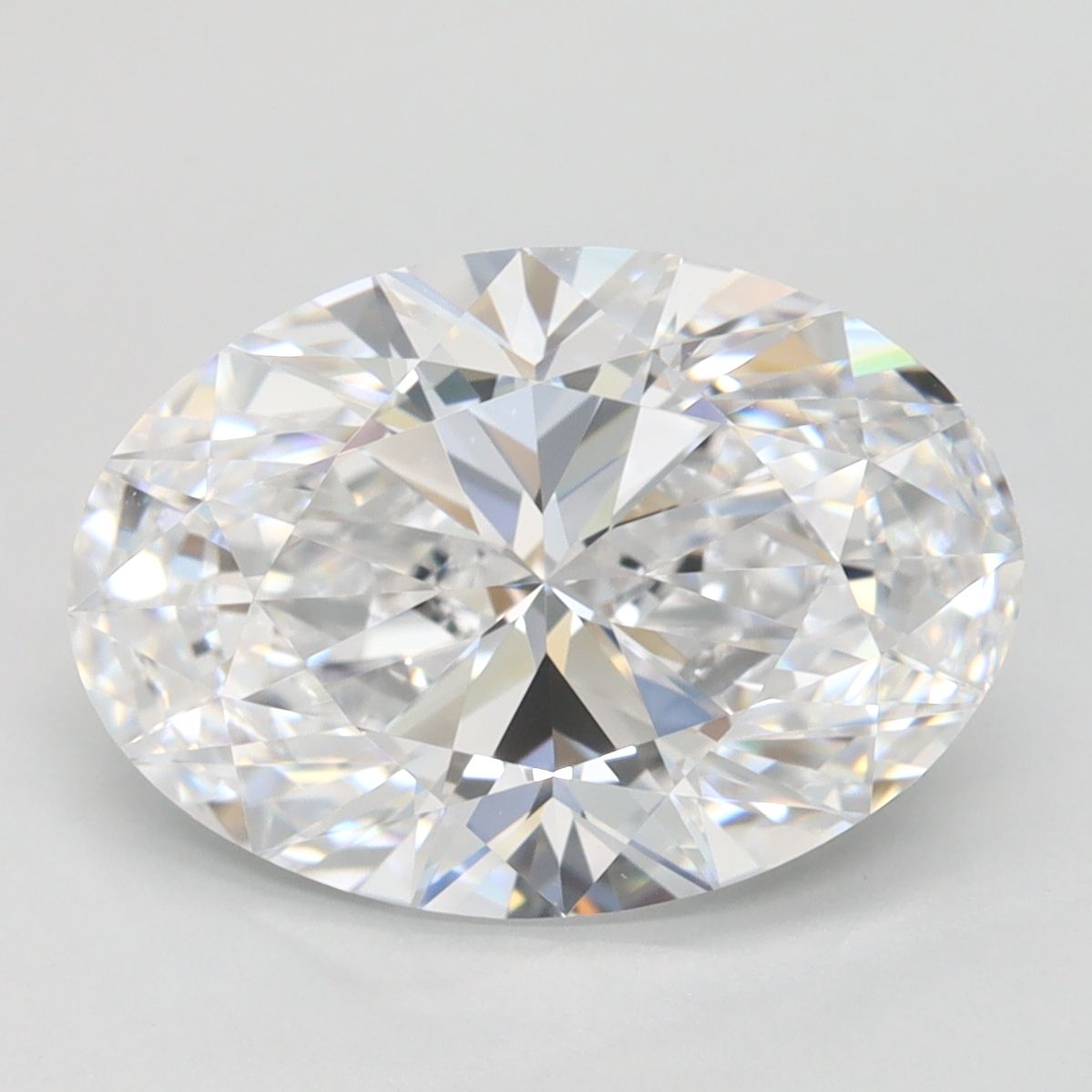 3.62 ct. oval Lab Grown Diamond front image