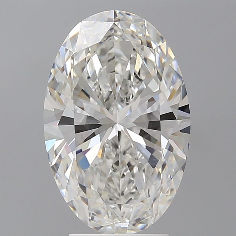 4.09 ct. oval Lab Grown Diamond front image