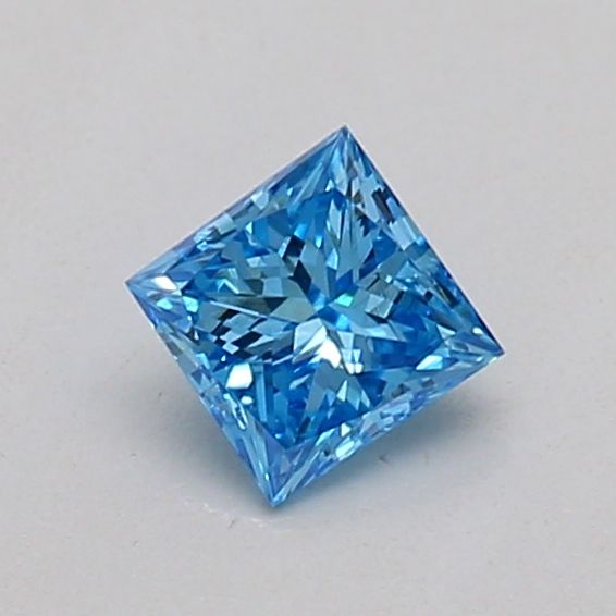 0.22 CT Fancy Vivid Blue PRINCESS