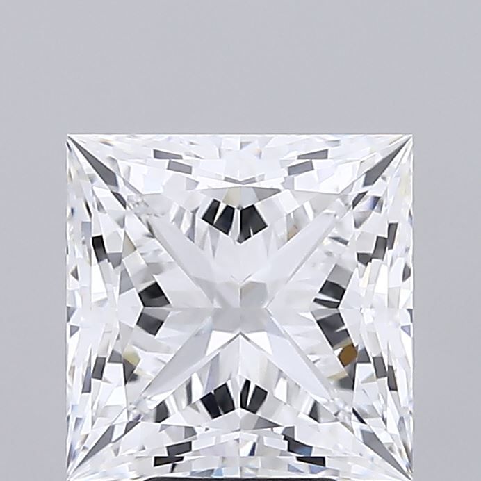 6.08 ct. princess Lab Grown Diamond front image