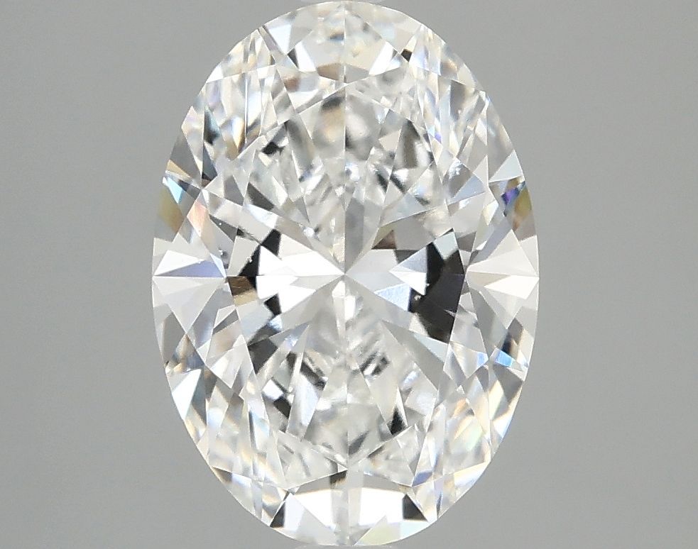3.02 ct. oval Lab Grown Diamond front image