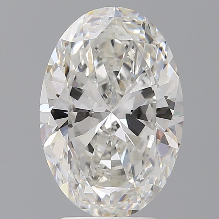 4.08 ct. oval Lab Grown Diamond front image