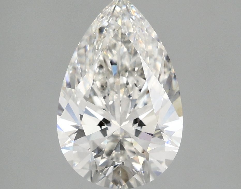 2.10 ct. pear Lab Grown Diamond front image
