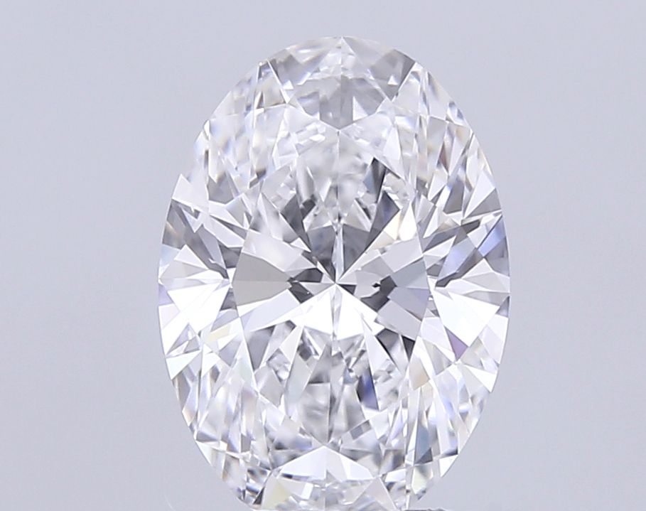 4.02 ct. oval Lab Grown Diamond front image