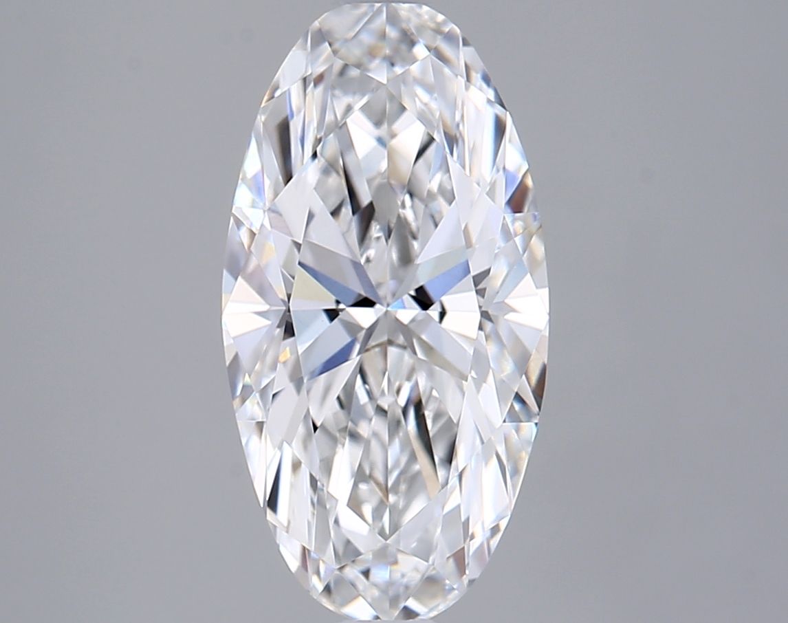 2.03 ct. oval Lab Grown Diamond front image