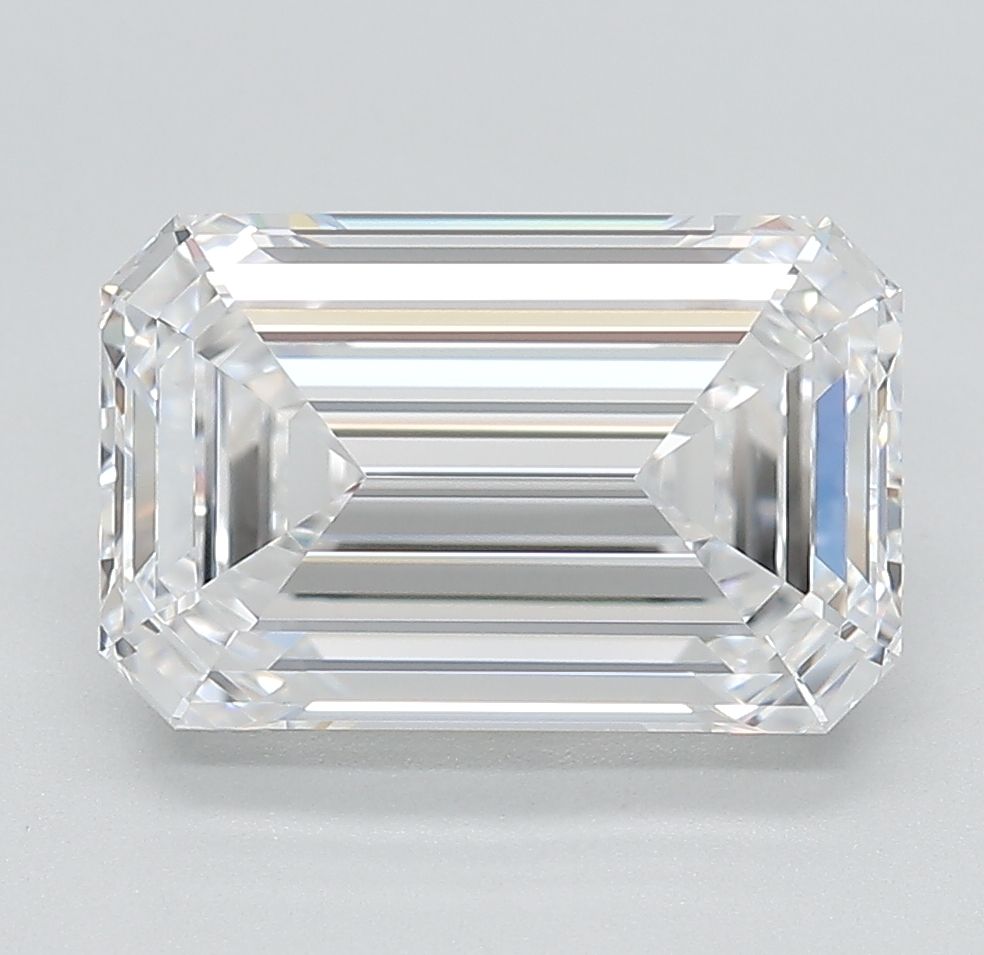4.02 ct. emerald Lab Grown Diamond front image