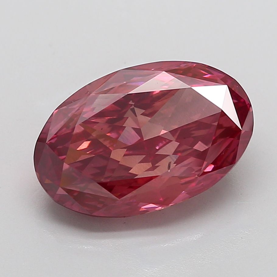 8.05 ct. oval Lab Grown Diamond front image