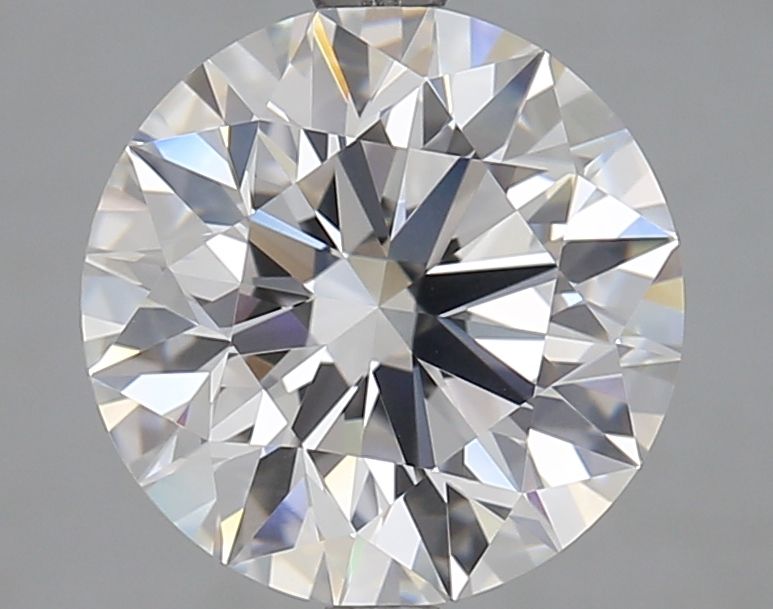 Diamant Rond 3.68 ct - Couleur D - Pureté VVS1