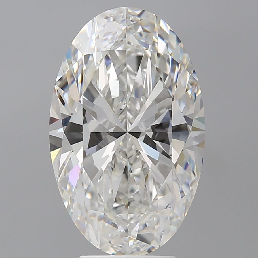 5.55 ct. oval Lab Grown Diamond front image