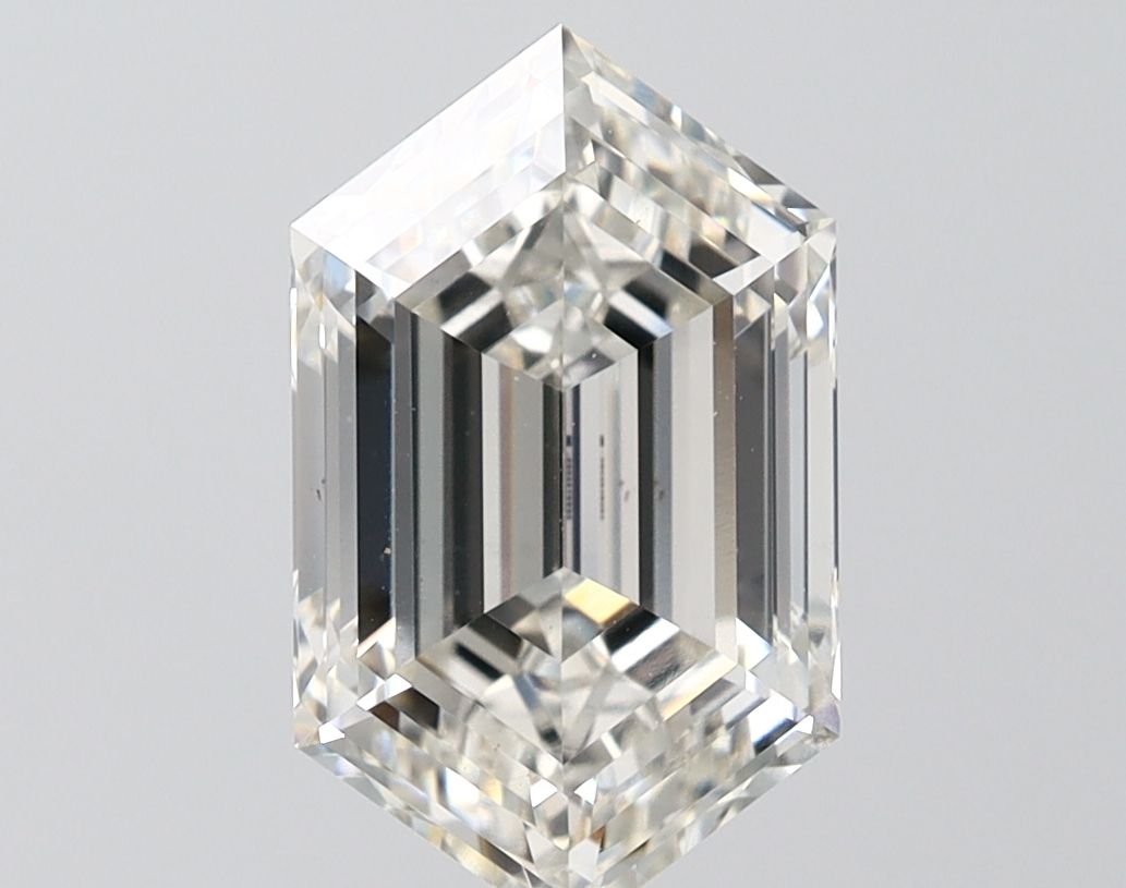 3.08 ct lab-grown Hexagonal Diamond