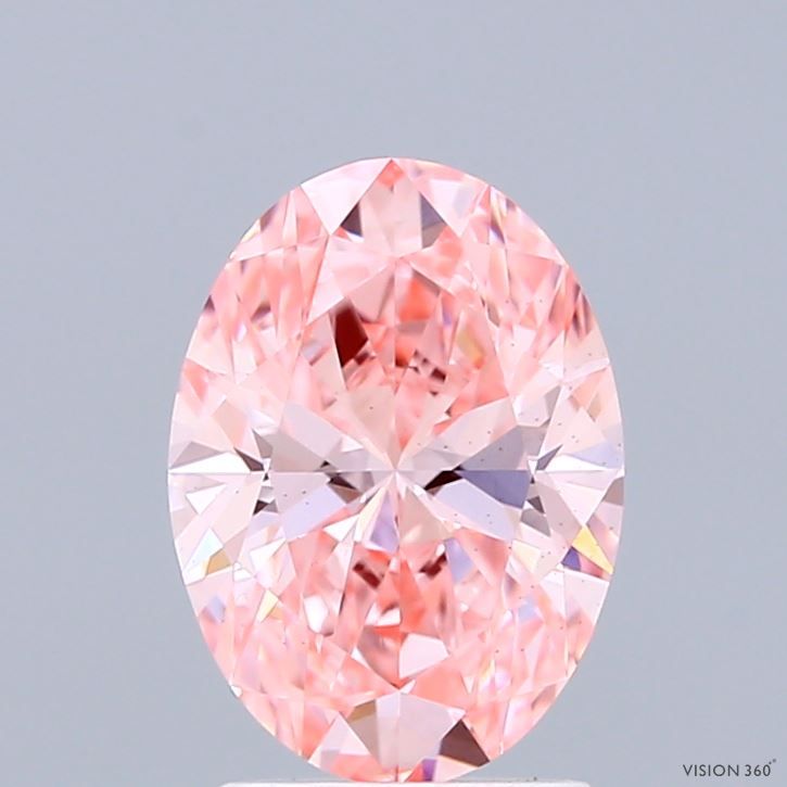 1.53 ct. oval Lab Grown Diamond front image