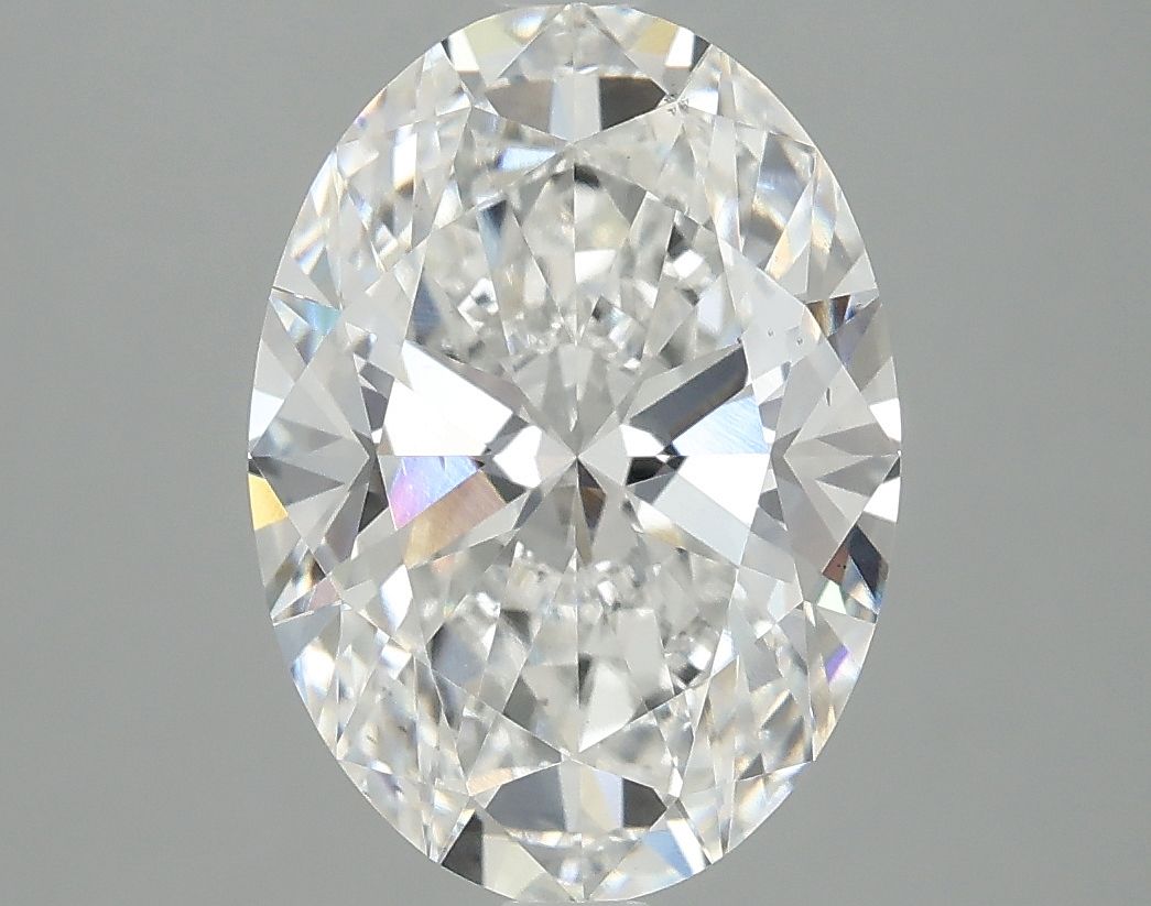 3.72 ct. oval Lab Grown Diamond front image