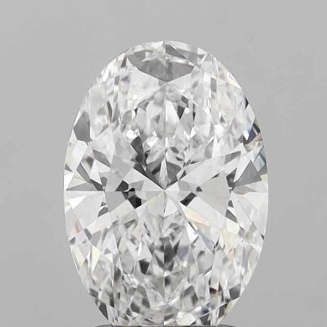 2.03 ct. oval Lab Grown Diamond front image