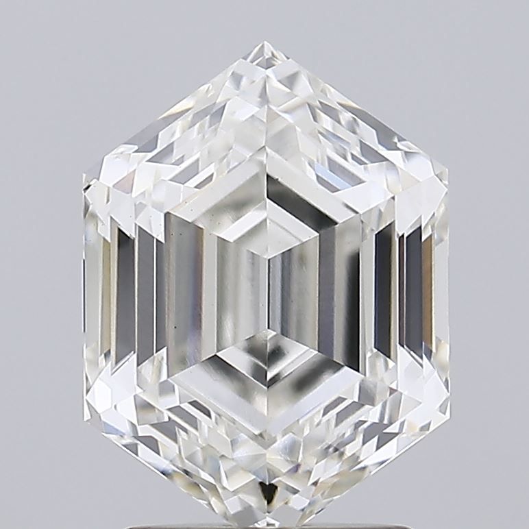 2.43 ct lab-grown Hexagonal Diamond