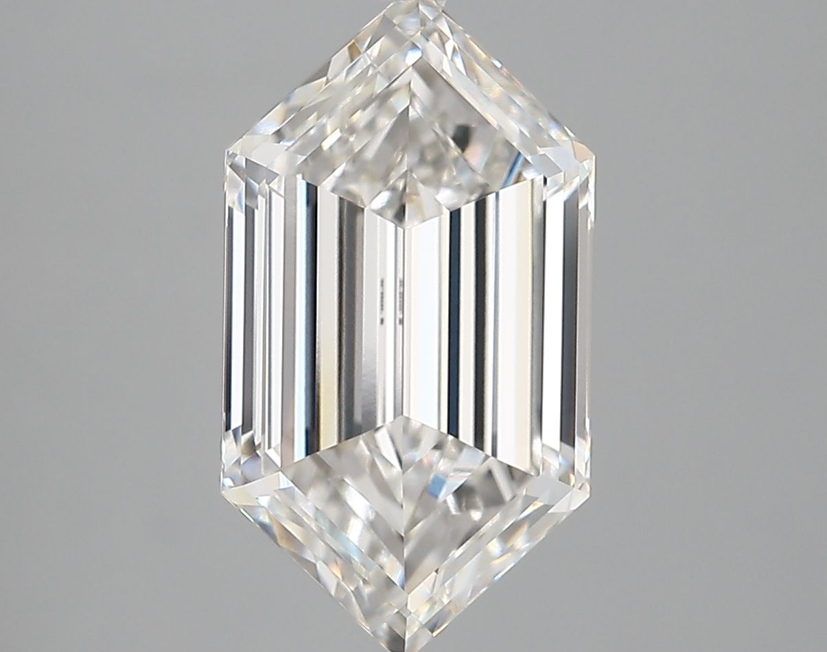 3.94 ct lab-grown Hexagonal Diamond