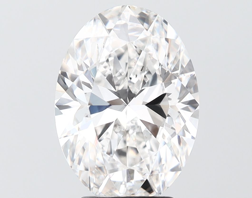 4.10 ct. oval Lab Grown Diamond front image