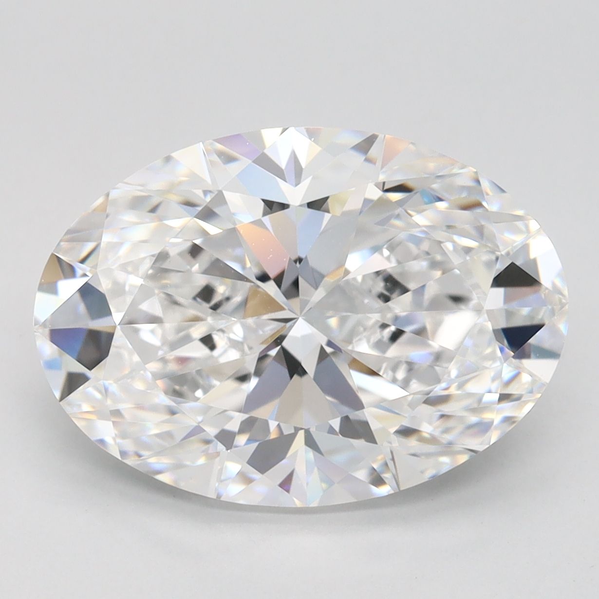 4.57 ct. oval Lab Grown Diamond front image