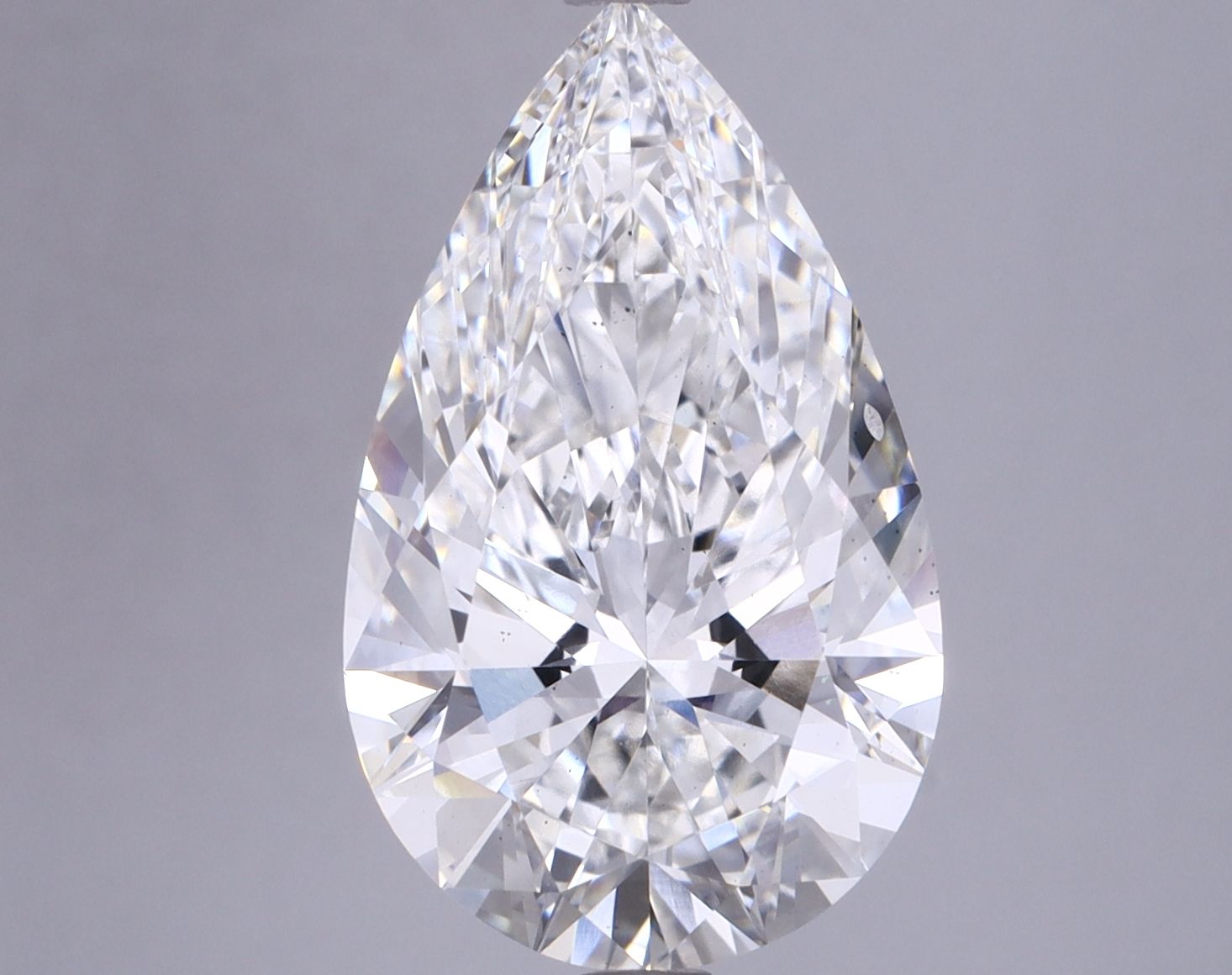 5.52 ct. pear Lab Grown Diamond front image