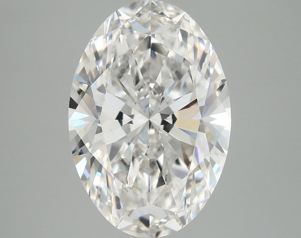 5.00 ct. oval Lab Grown Diamond front image