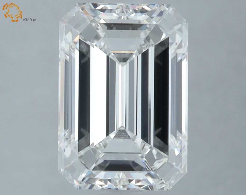 3.07 ct. emerald Lab Grown Diamond front image