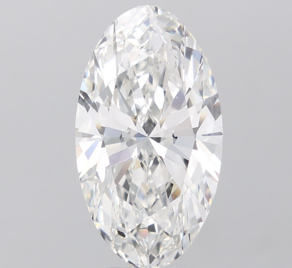 6.02 ct. oval Lab Grown Diamond front image