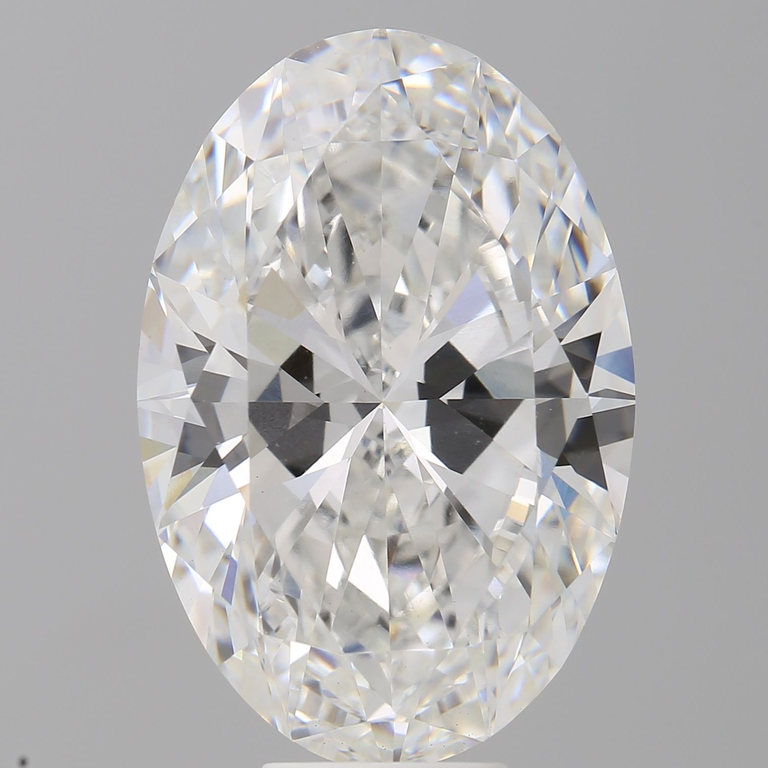10.07 ct. oval Lab Grown Diamond front image