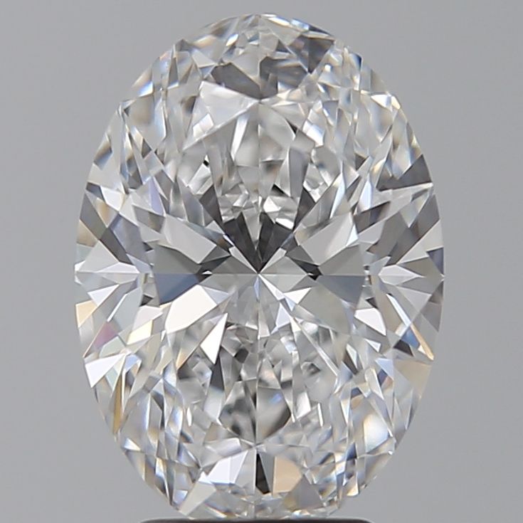 3.78 ct. oval Lab Grown Diamond front image