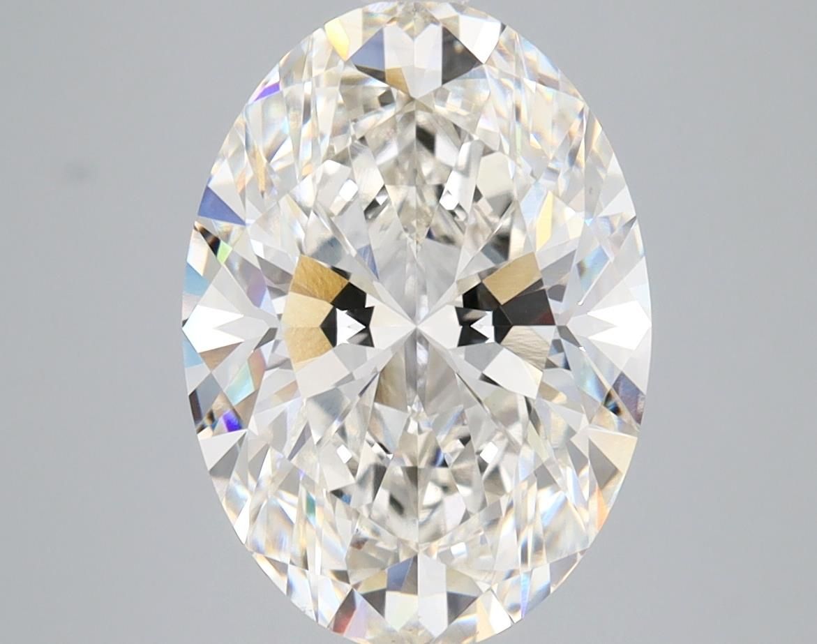 4.33 ct. oval Lab Grown Diamond front image