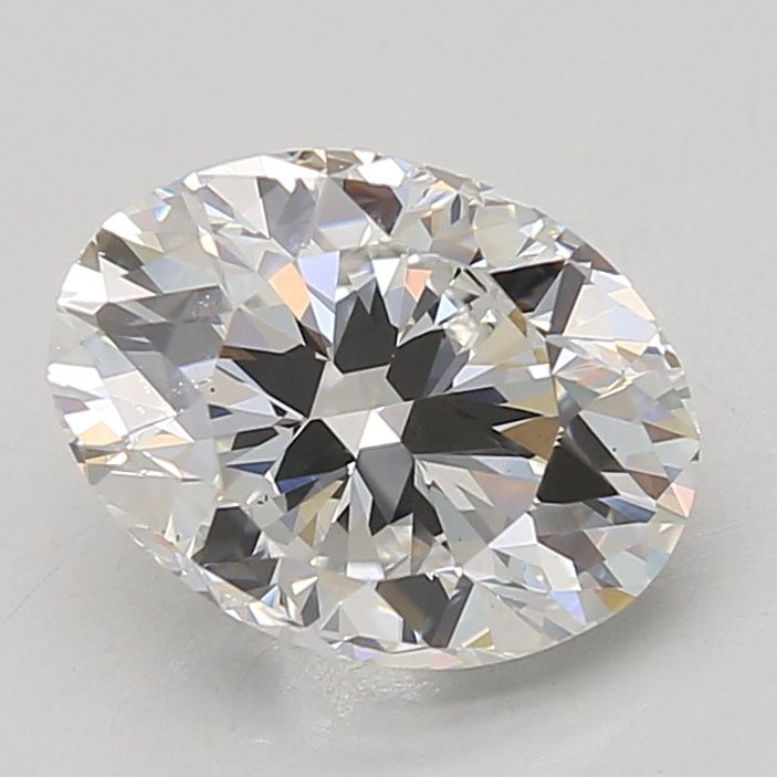 3.78 ct. oval Lab Grown Diamond front image