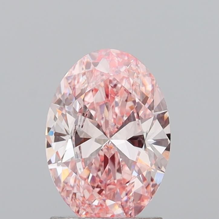 1.53 CT Fancy Vivid Pink OVAL