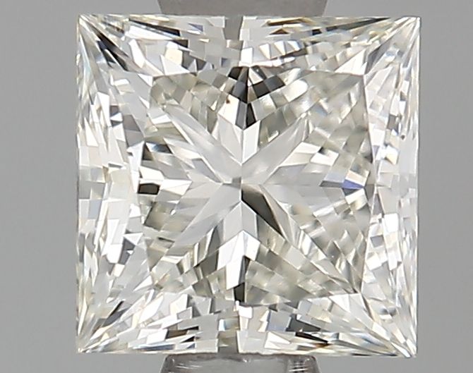0.76 ct. princess Lab Grown Diamond front image