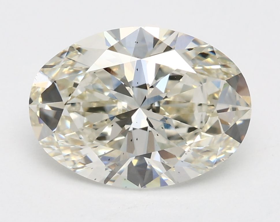 2.02 ct. oval Lab Grown Diamond front image