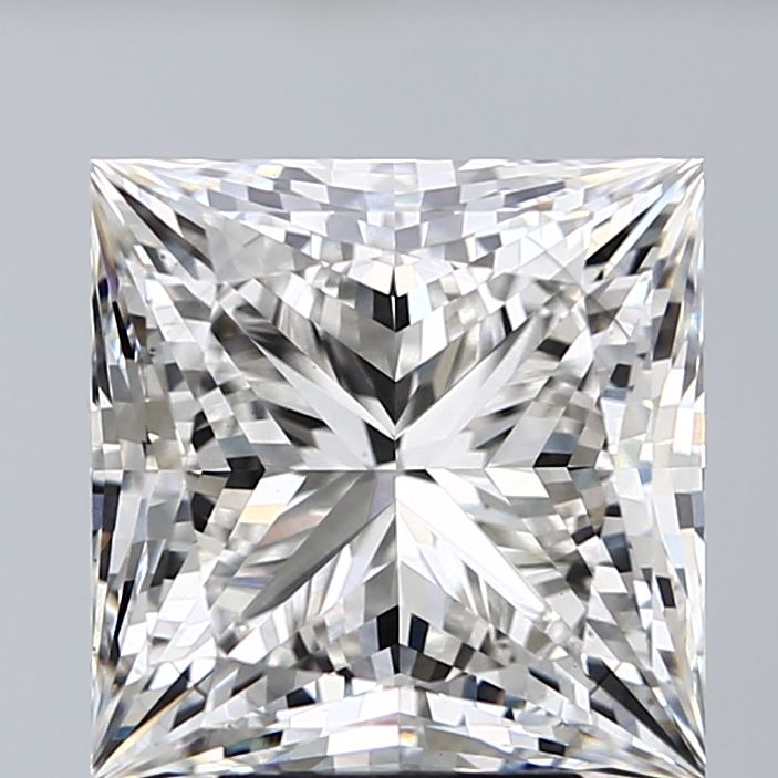 6.31 ct. princess Lab Grown Diamond front image