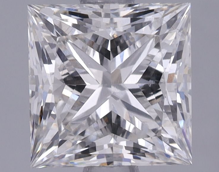 1.56 ct. princess Lab Grown Diamond front image
