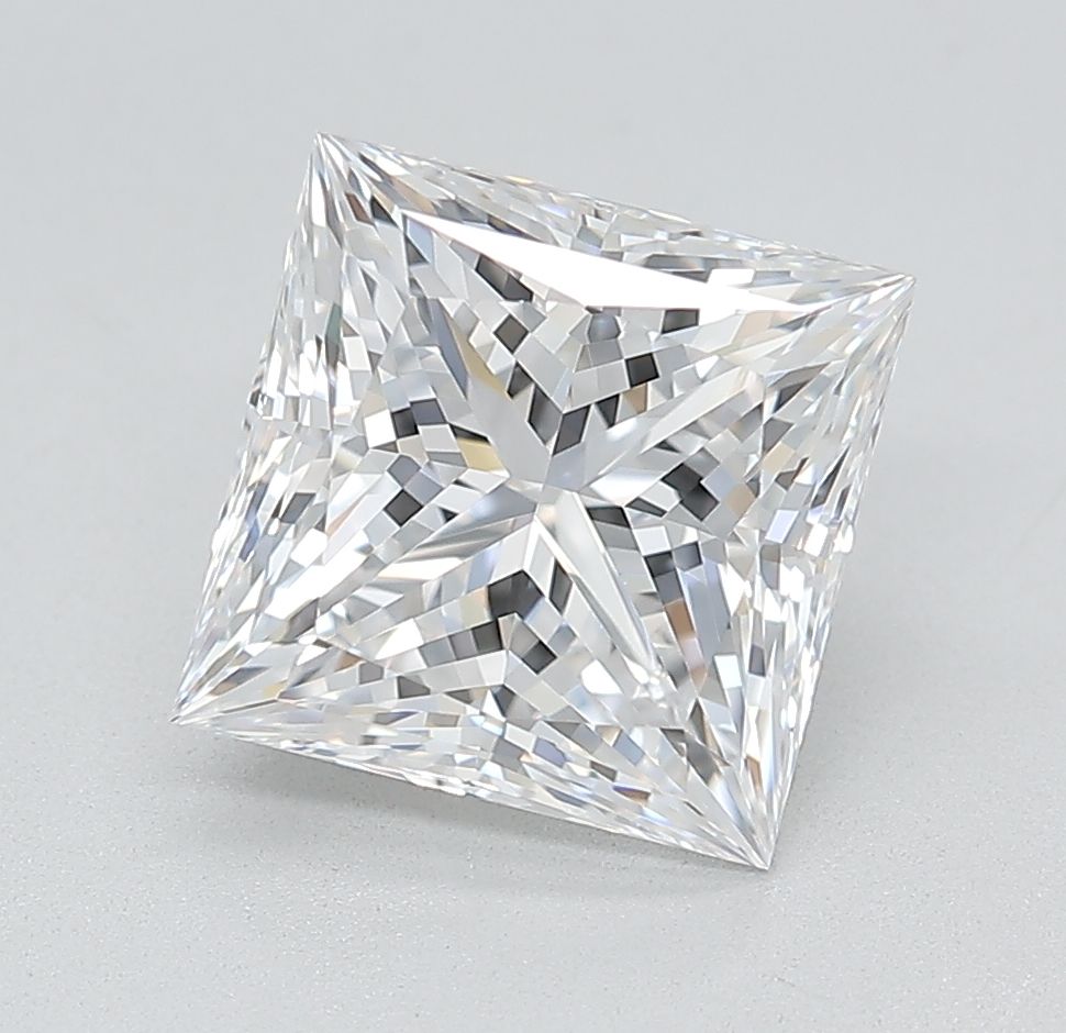 3.34 ct. princess Lab Grown Diamond front image