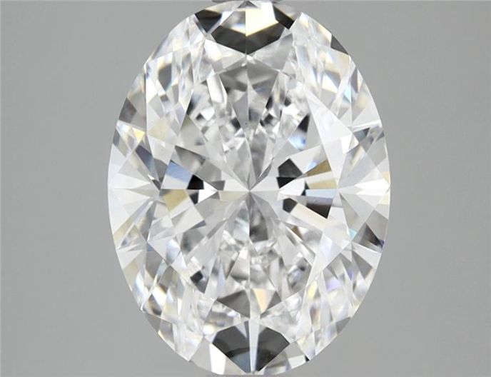 3.19 ct. oval Lab Grown Diamond front image