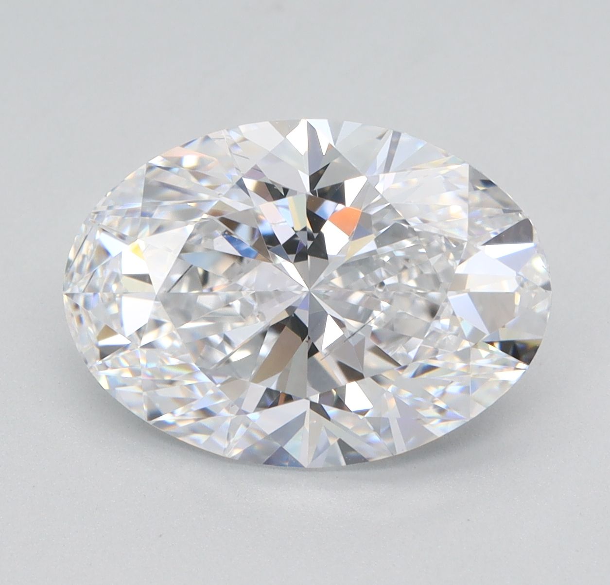 3.24 ct. oval Lab Grown Diamond front image
