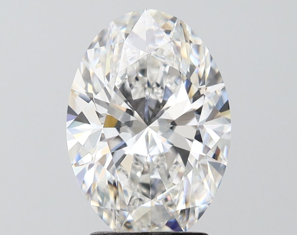 3.02 ct. oval Lab Grown Diamond front image