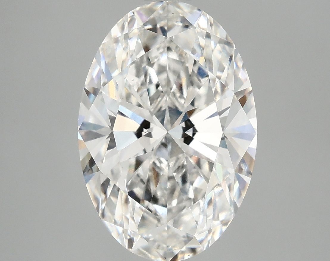4.08 ct. oval Lab Grown Diamond front image