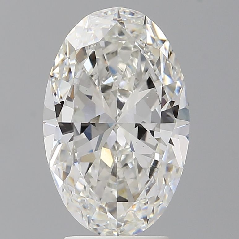 3.51 ct. oval Lab Grown Diamond front image