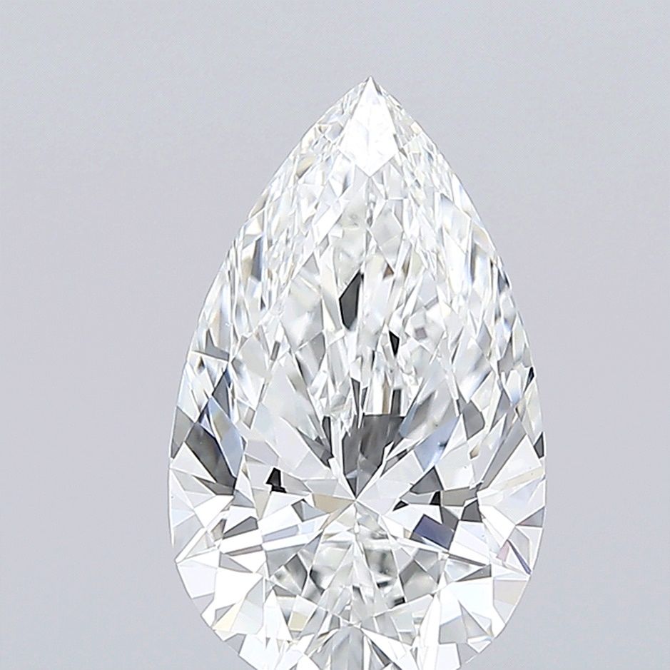 5.09 ct. pear Lab Grown Diamond front image