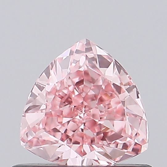 0.54 CT Fancy Vivid Pink TRIANGULAR