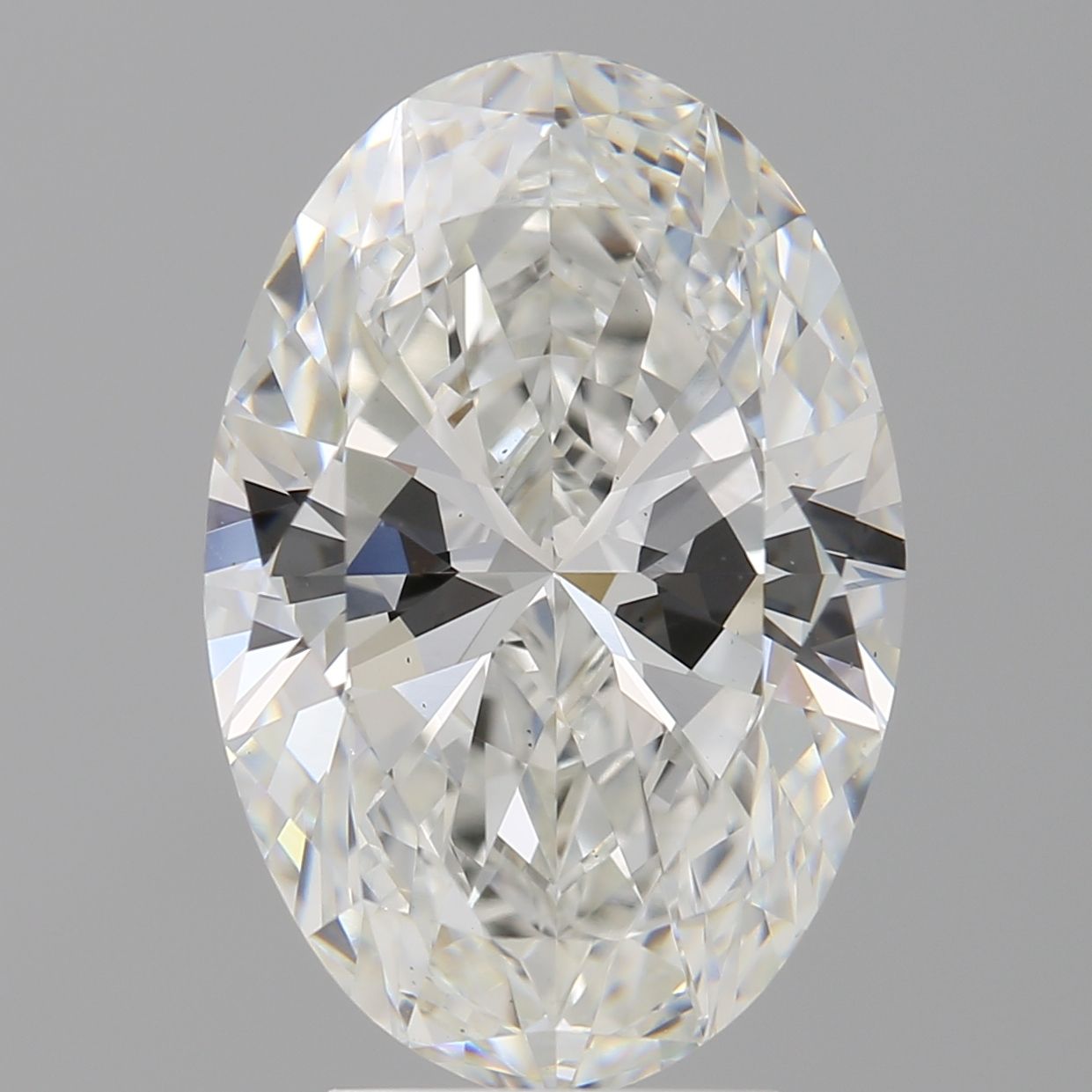 4.56 ct. oval Lab Grown Diamond front image