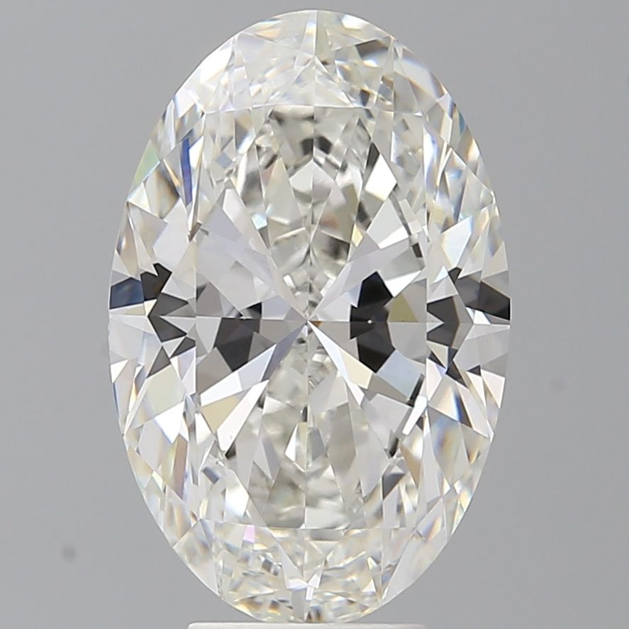6.04 ct. oval Lab Grown Diamond front image