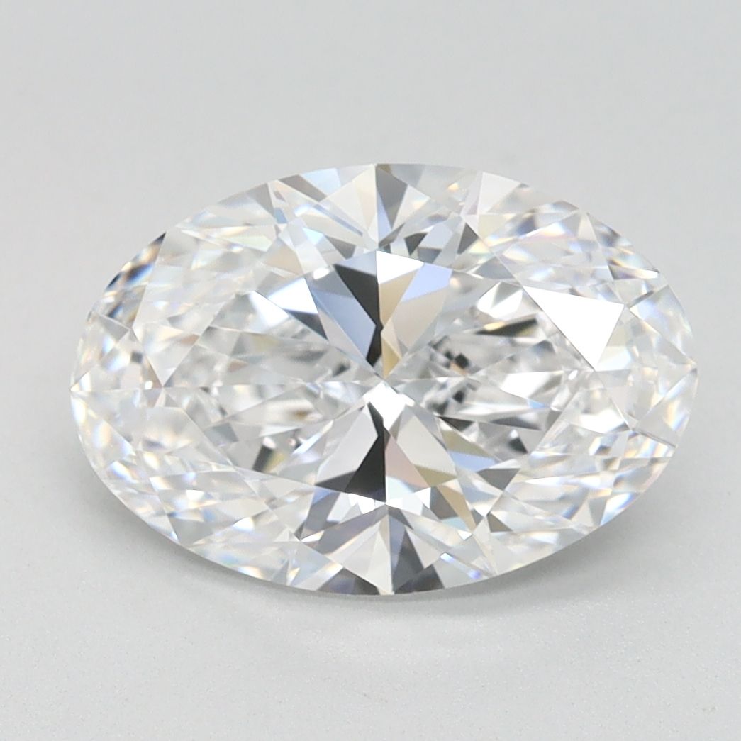 2.08 ct. oval Lab Grown Diamond front image