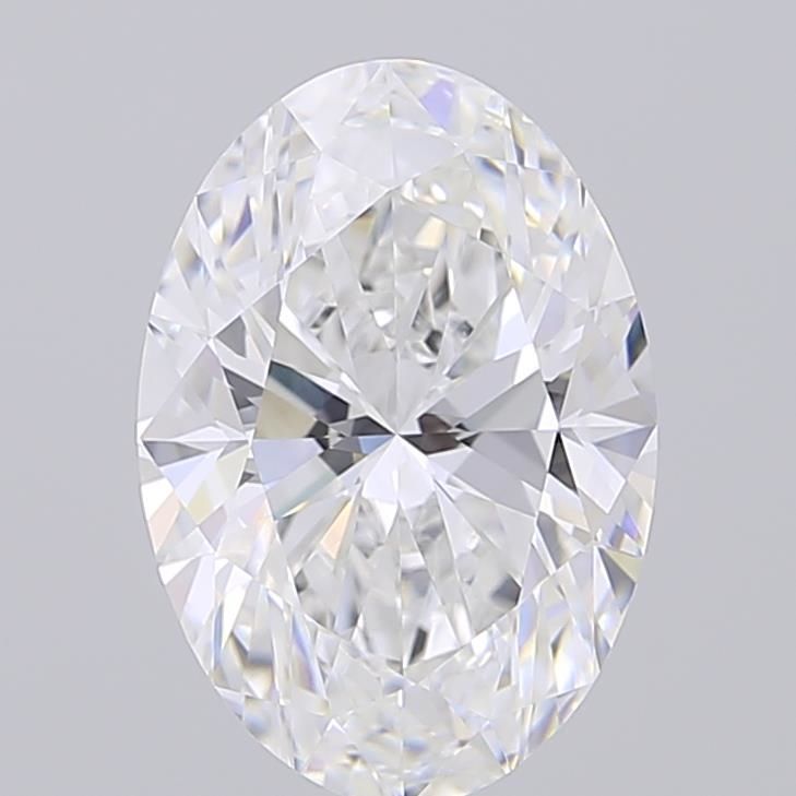 3.52 ct. oval Lab Grown Diamond front image