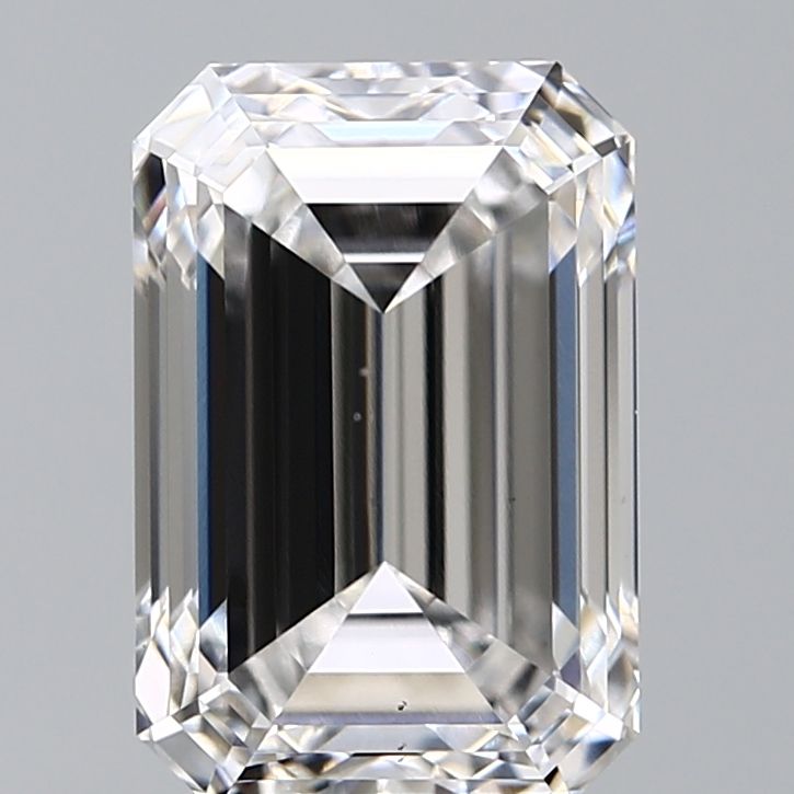 2.74 ct. emerald Lab Grown Diamond front image